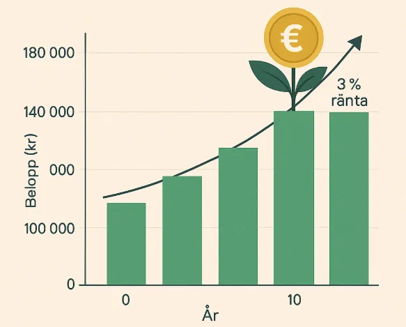 Så utnyttjar du ränta på ränta i praktiken
